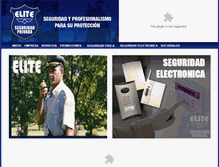 Tablet Screenshot of elite-seguridad.com.ar